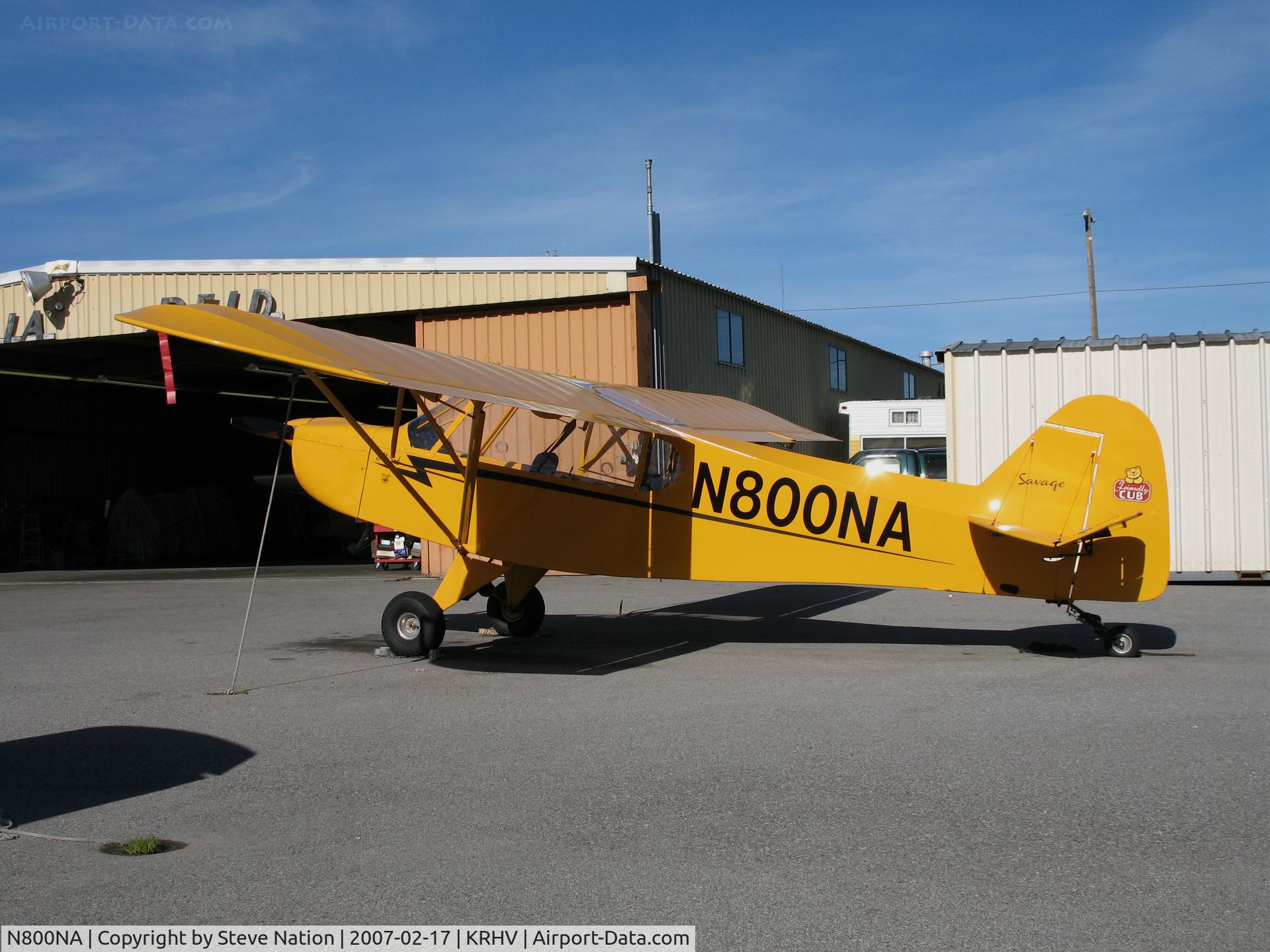 N800NA, 2004 Zlin Savage Classic C/N 0063, Amelia Reid Aviation 2004 Zlin Savage Classic @ Reid-Hillview Airport (San Jose), CA home base