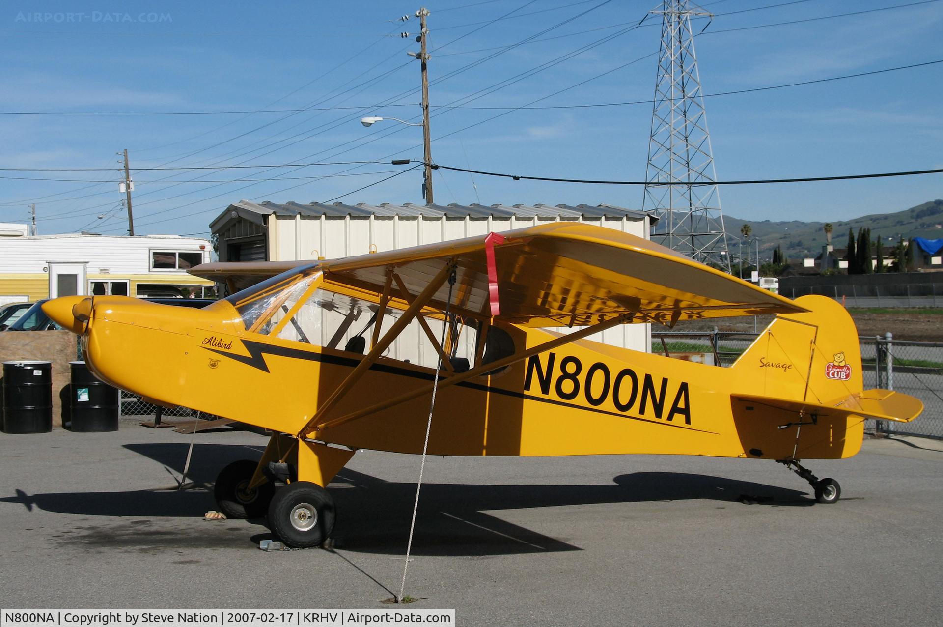 N800NA, 2004 Zlin Savage Classic C/N 0063, Amelia Reid Aviation 2004 Zlin Savage Classic @ Reid-Hillview Airport (San Jose), CA home base
