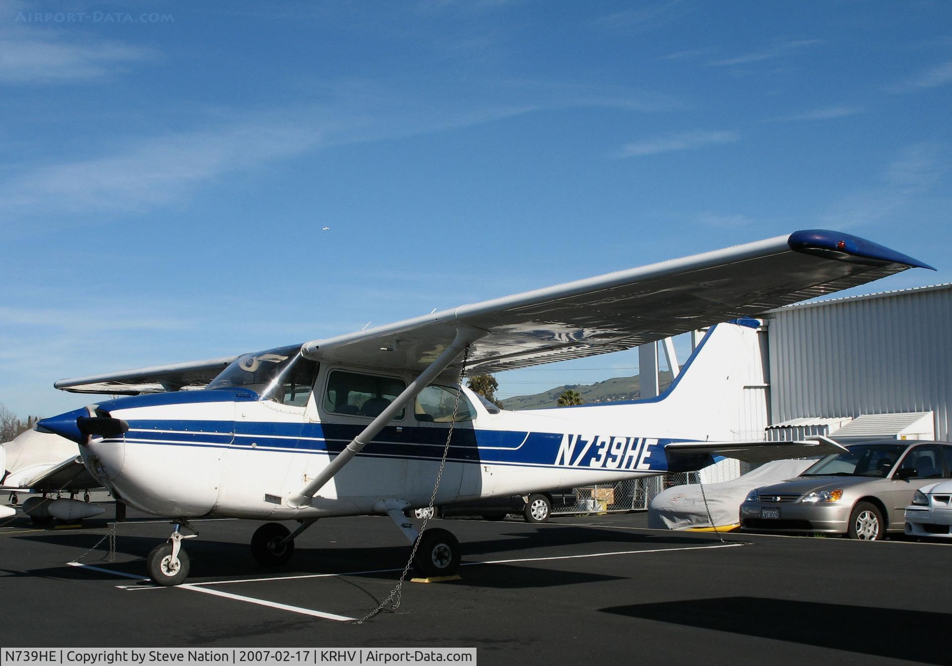 N739HE, 1978 Cessna 172N C/N 17270549, Locally-based 1978 Cessna 172N Skyhawk @ Reid-Hillview Airport (San Jose), CA