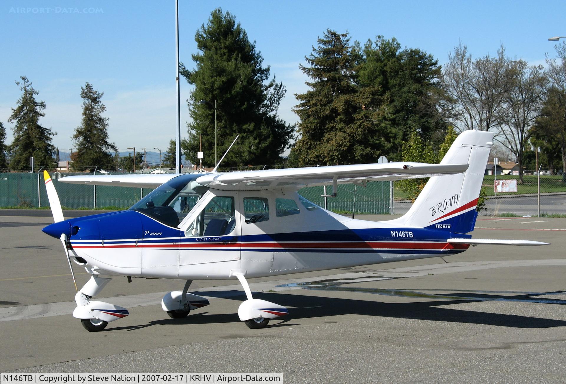 N146TB, 2006 Tecnam P-2004 Bravo C/N 071, Newly imported 2006 Tecnam P-2004 Bravo light sport @ Reid-Hillview Airport (San Jose), CA
