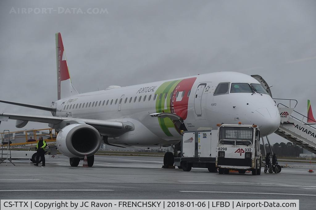 CS-TTX, 2011 Embraer 195LR (ERJ-190-200LR) C/N 19000429, my plane to Lisbonne