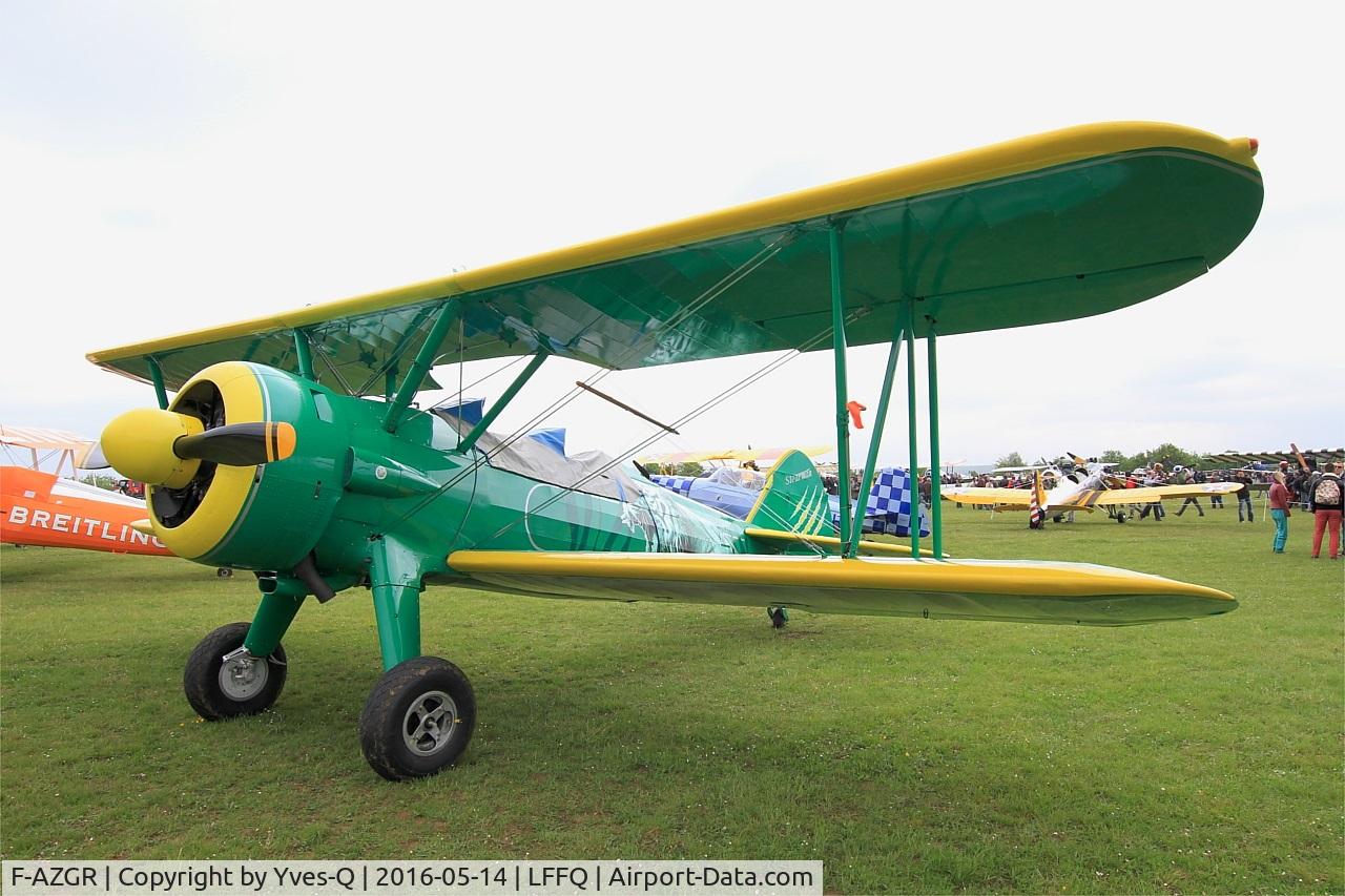 F-AZGR, Boeing N2S-3 Kaydet (B75N1) C/N 75-2650, Boeing N2S-3 Kaydet (B75N1), Static display, La Ferté-Alais airfield (LFFQ) Airshow 2016