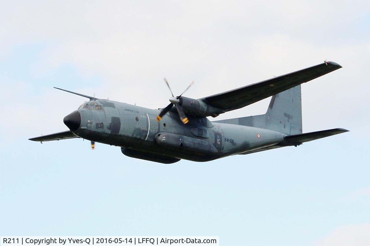 R211, Transall C-160R C/N 214, Transall C-160R, On display, La Ferté-Alais airfield (LFFQ) Air show 2016
