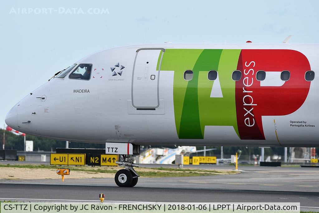 CS-TTZ, 2013 Embraer 195AR (ERJ-190-200IGW) C/N 19000628, 