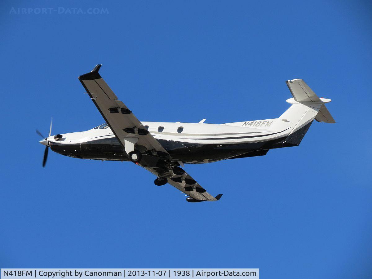 N418FM, 1999 Pilatus PC-12/45 C/N 246, Taking off