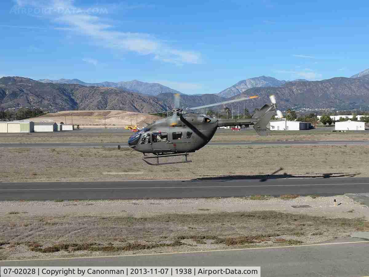 07-02028, 2008 Eurocopter UH-72A Lakota C/N 9160, Lifting off