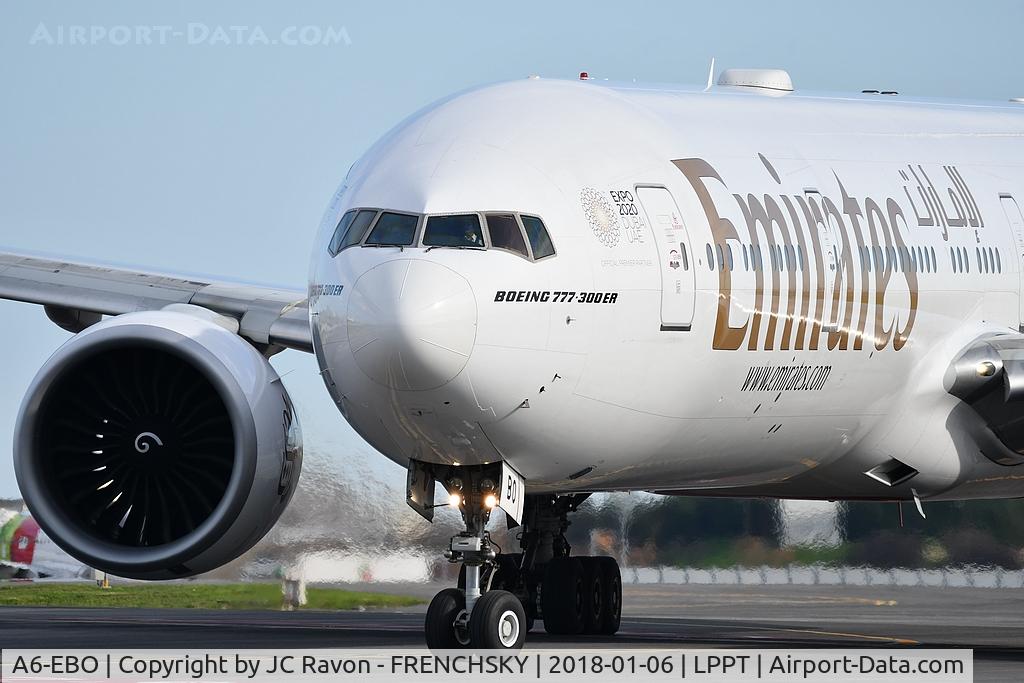 A6-EBO, 2006 Boeing 777-36N/ER C/N 32792, EK192 to DUBAI