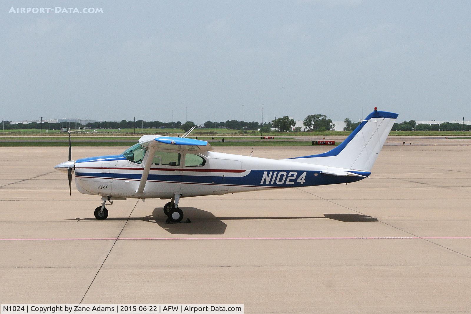 N1024, 1960 Cessna 210 C/N 57425, At Alliance Airport - Fort Worth, TX