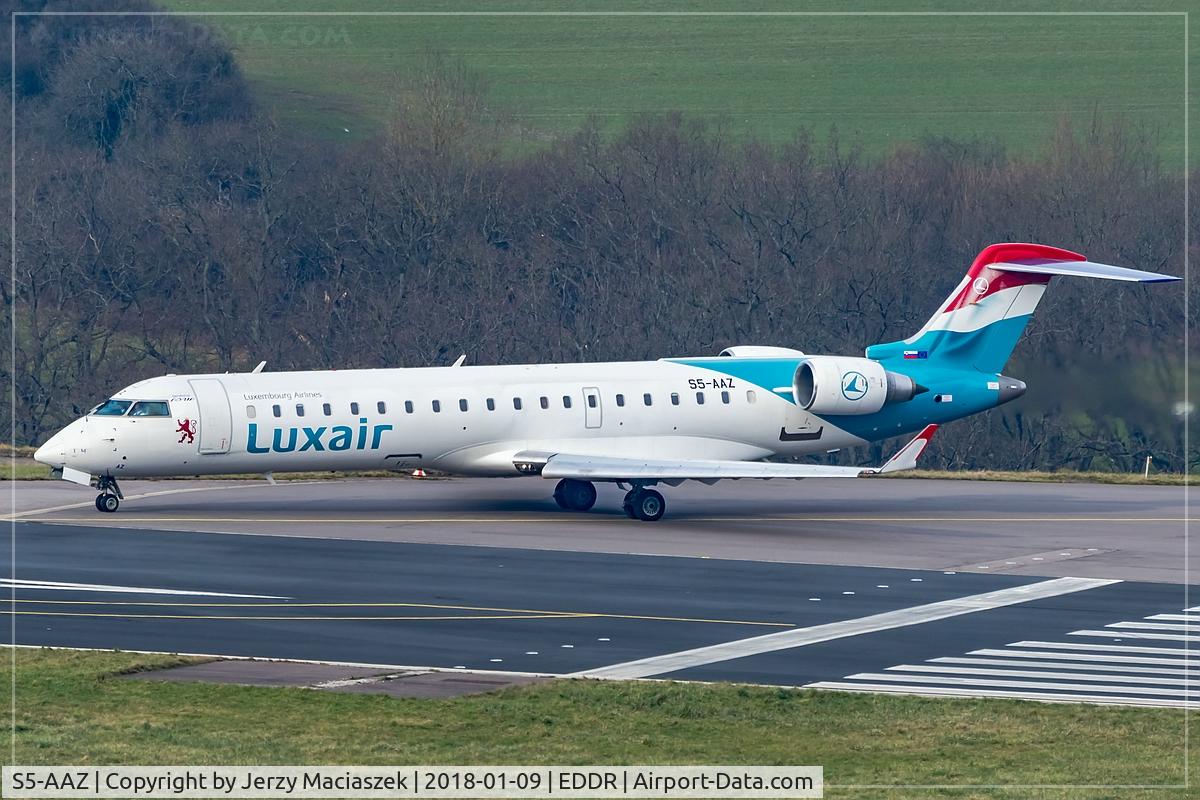 S5-AAZ, 2001 Canadair CRJ-700 (CL-600-2C10) Regional Jet C/N 10014, Canadair CRJ-700