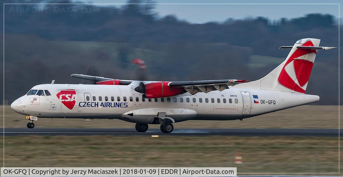 OK-GFQ, 2001 ATR 72-212A C/N 674, ATR 72-212A