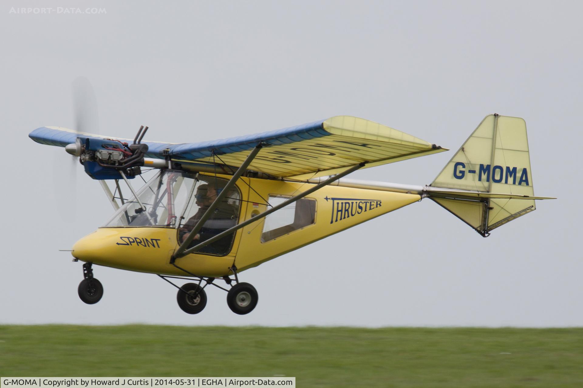 G-MOMA, 2003 Thruster T600N 450 C/N 0036-T600N-088, A resident aircraft
