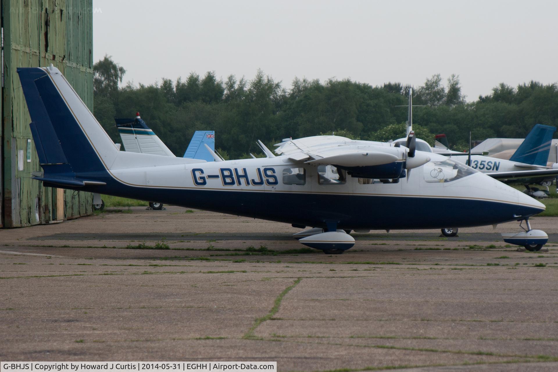G-BHJS, 1978 Partenavia P-68B C/N 172, Privately owned, a local resident