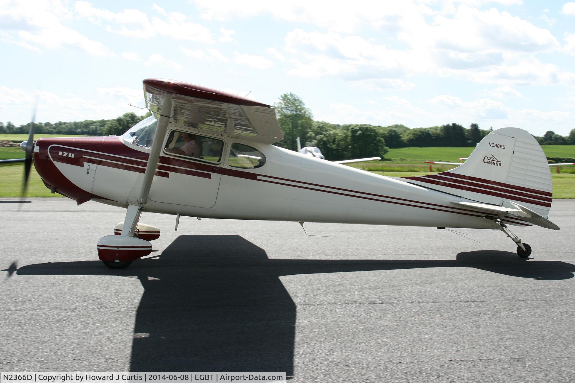 N2366D, 1952 Cessna 170B C/N 20518, Privately owned