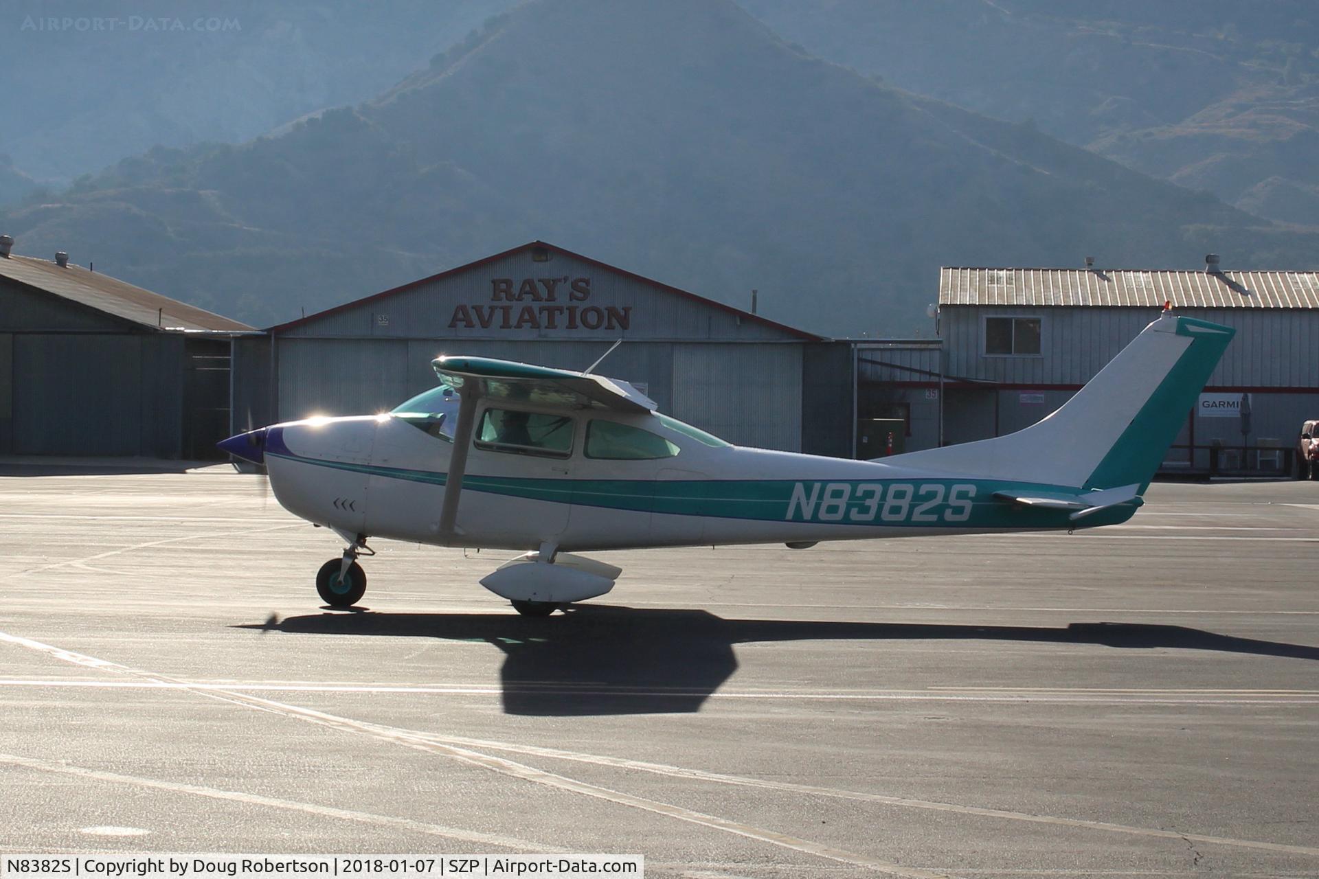 N8382S, 1965 Cessna 182H Skylane C/N 18256482, 1965 Cessna 182H SKYLANE, Continental O-470-R 230 Hp, taxi