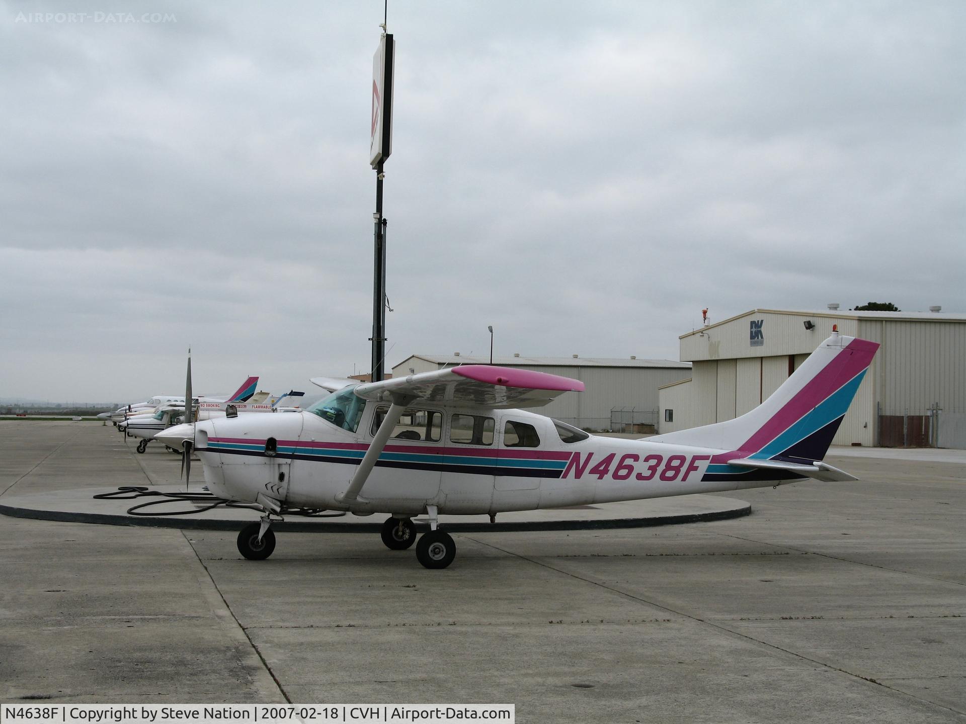 N4638F, 1966 Cessna P206A Super Skylane C/N P206-0238, 1966 Cessna P206A @ Hollister Municipal Airport, CA