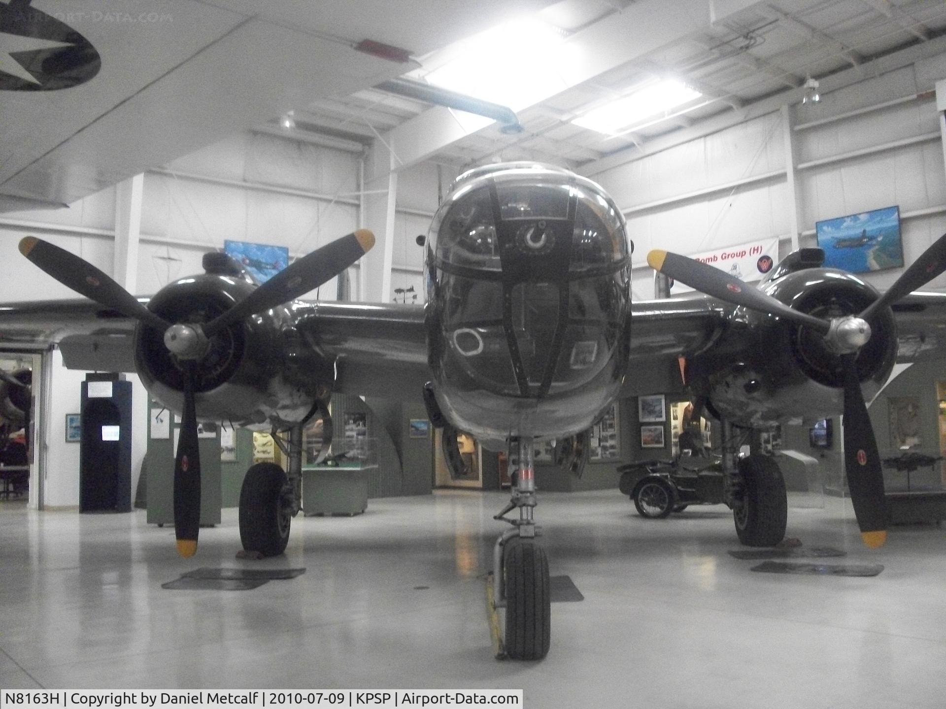 N8163H, 1944 North American B-25N Mitchell C/N 108-47501, Palm Springs Air Museum