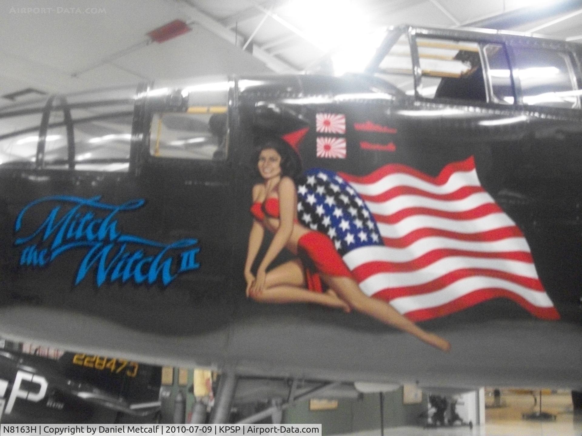 N8163H, 1944 North American B-25N Mitchell C/N 108-47501, Palm Springs Air Museum