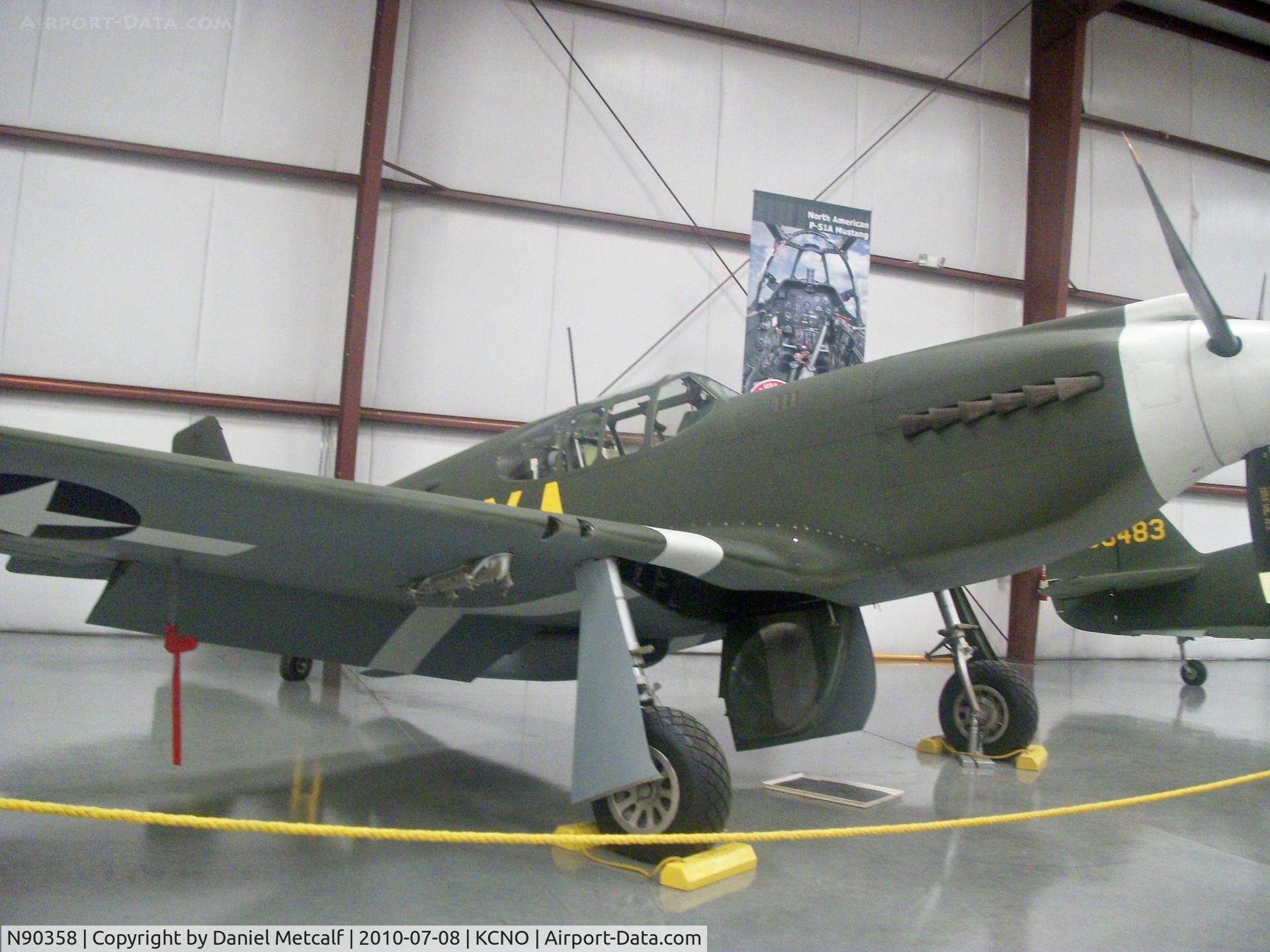 N90358, North American-nichols P-51A C/N 436274, Yanks Air Museum