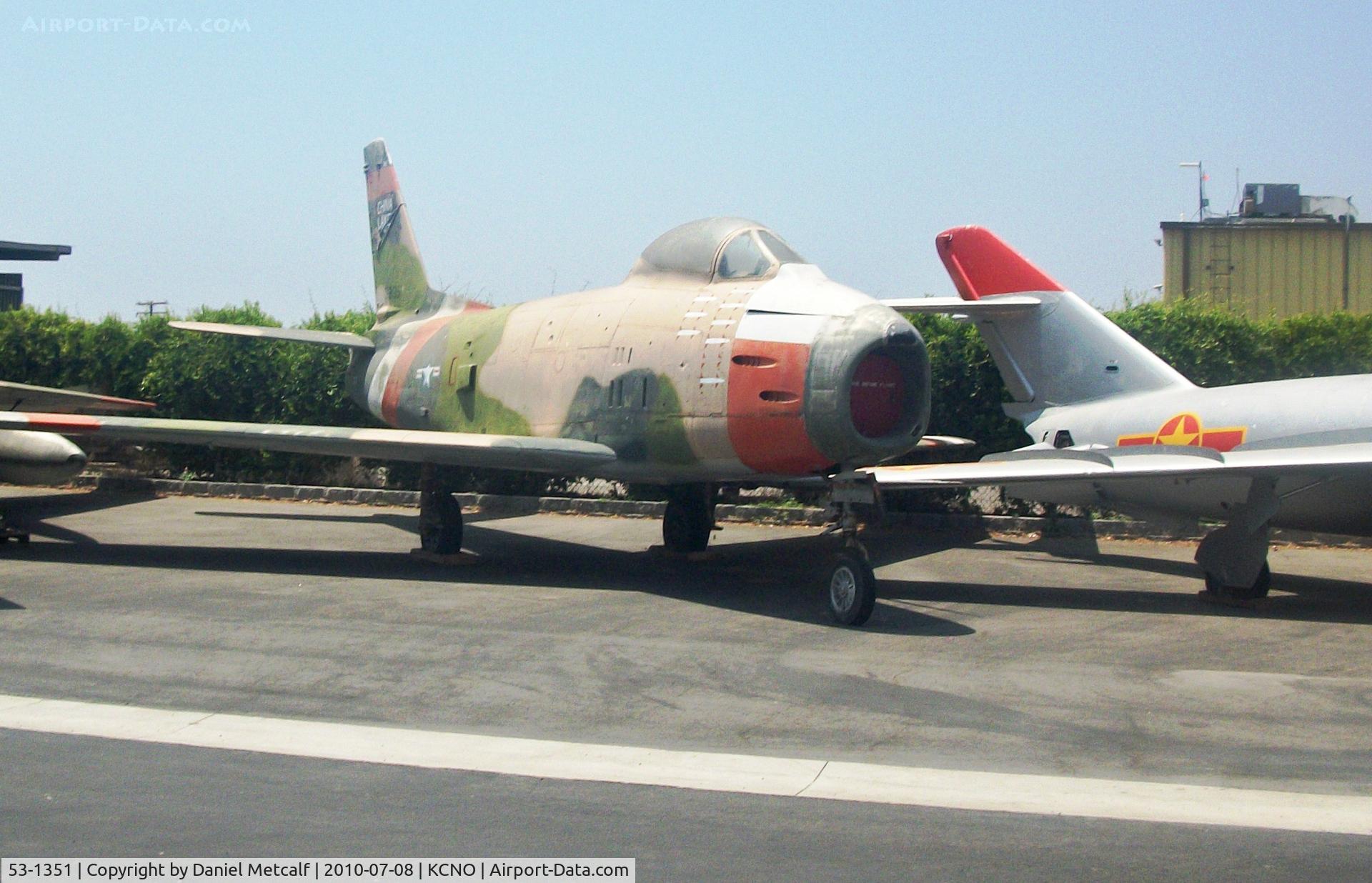 53-1351, 1953 North American QF-86H Sabre C/N 203-123, Planes of Fame Air Museum (Chino, CA Location)