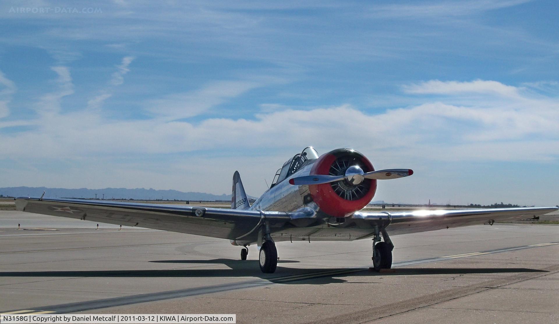 N3158G, North American T-6G Texan C/N 168-256, Gateway Aviation Day 2011