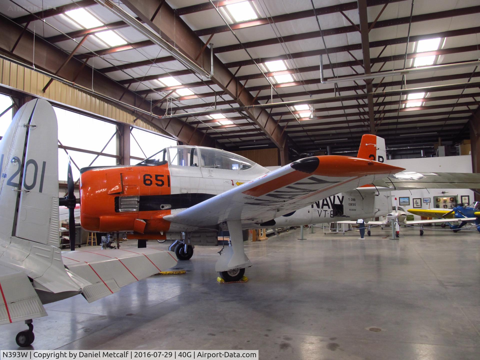 N393W, 1954 North American T-28B Trojan C/N 200-381, Planes of Fame Air Museum (Valle-Williams, AZ Location)