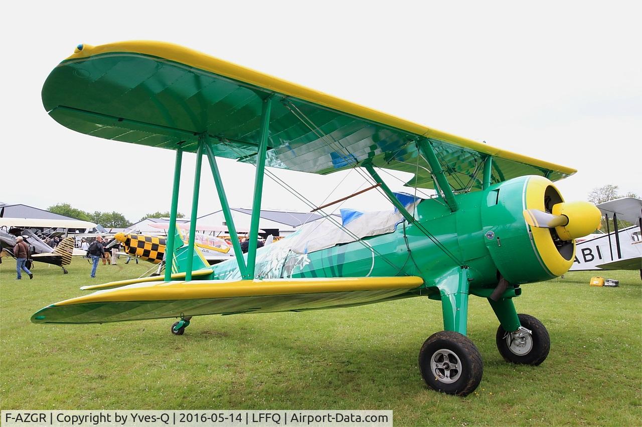 F-AZGR, Boeing N2S-3 Kaydet (B75N1) C/N 75-2650, Boeing N2S-3 Kaydet (B75N1), Static display, La Ferté-Alais airfield (LFFQ) Airshow 2016