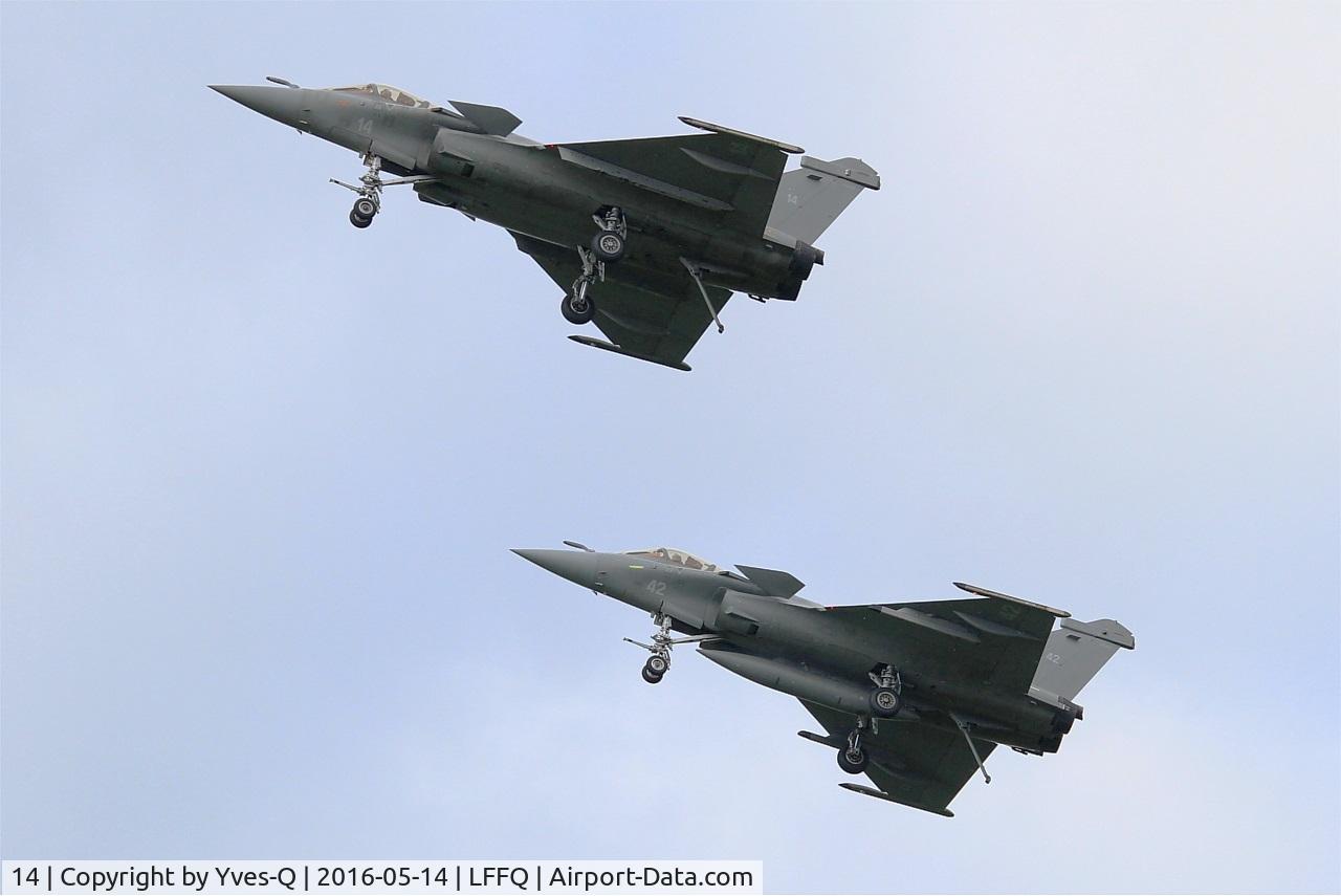 14, Dassault Rafale M C/N 14, Dassault Rafale M, On display, La Ferté-Alais airfield (LFFQ) Air show 2016