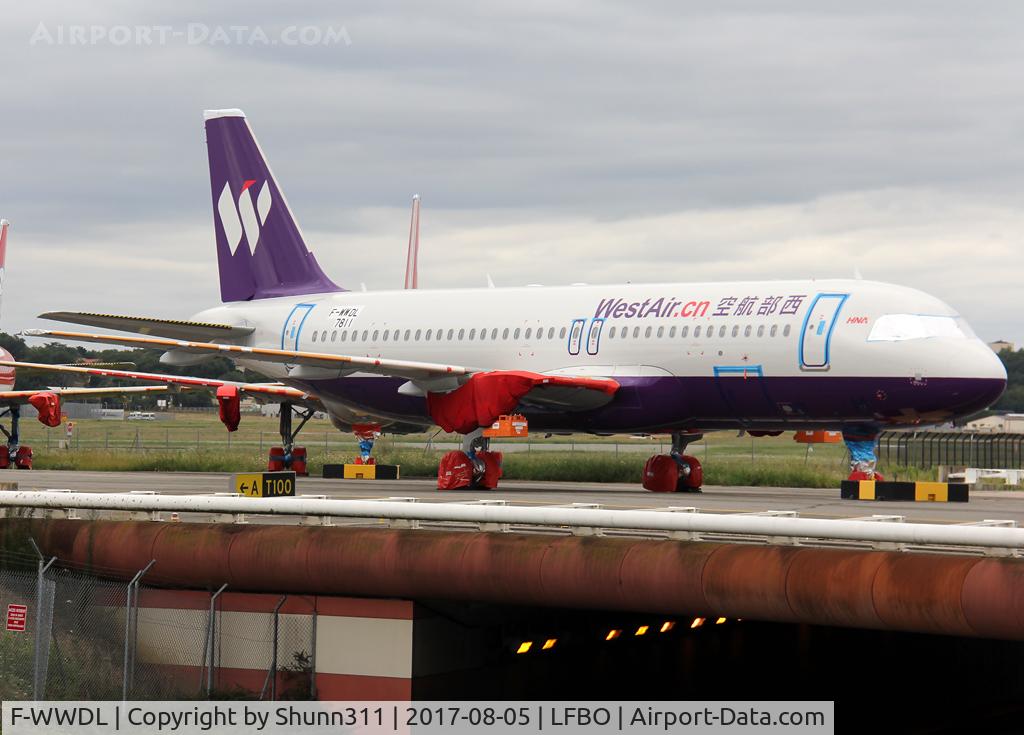 F-WWDL, 2017 Airbus A320-271N C/N 7811, C/n 7811