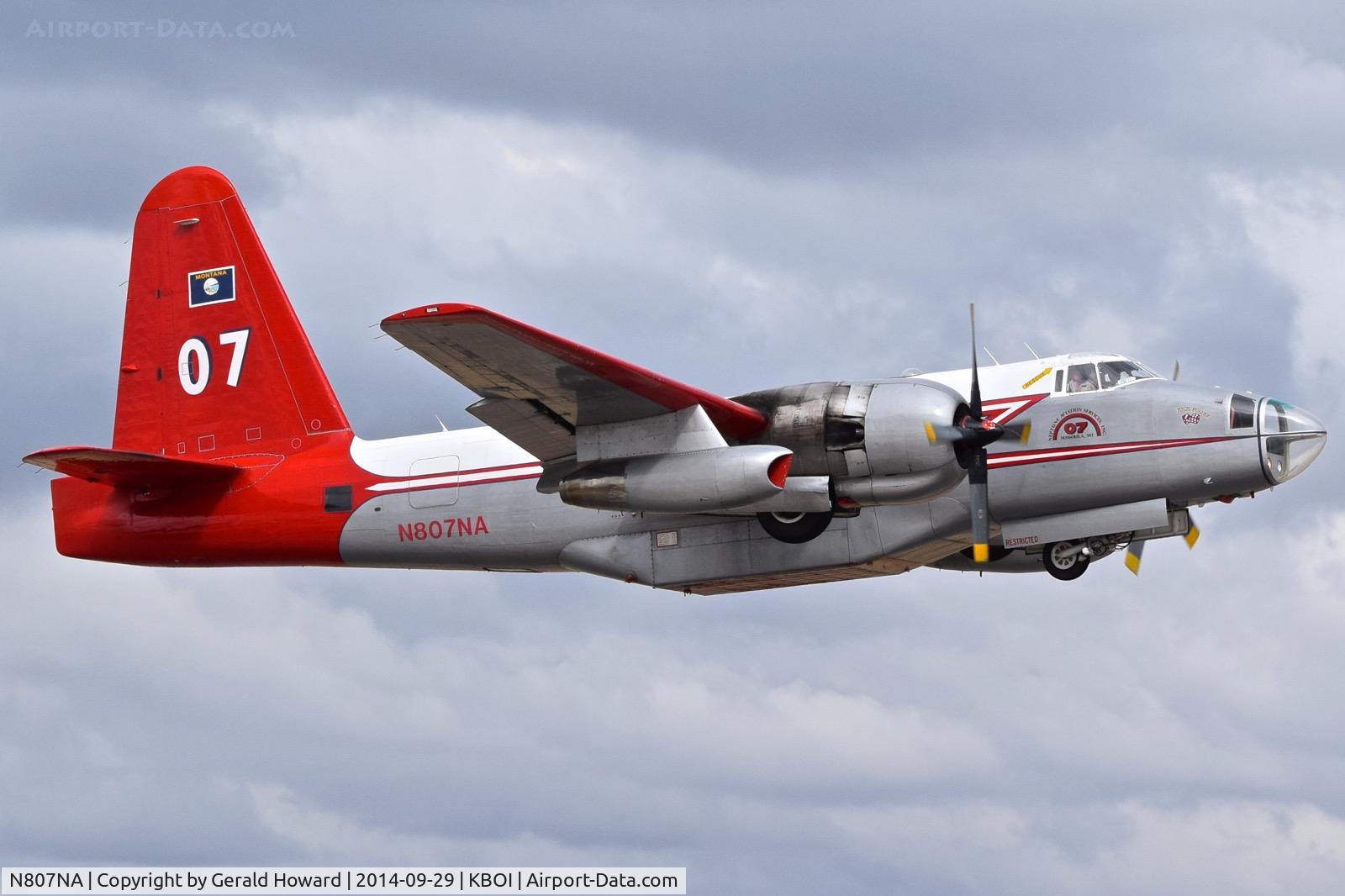 N807NA, 1954 Lockheed P2V-5F Neptune C/N 426-5305, Take off from RWY 10R.