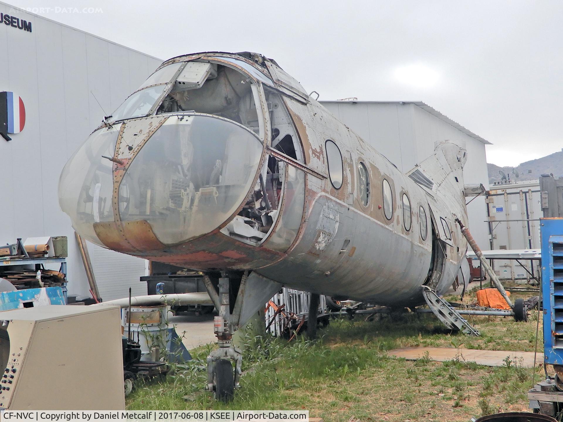 CF-NVC, 1958 Boeing 44B C/N 438, San Diego Air & Space Museum (Gillespie Field Annex)