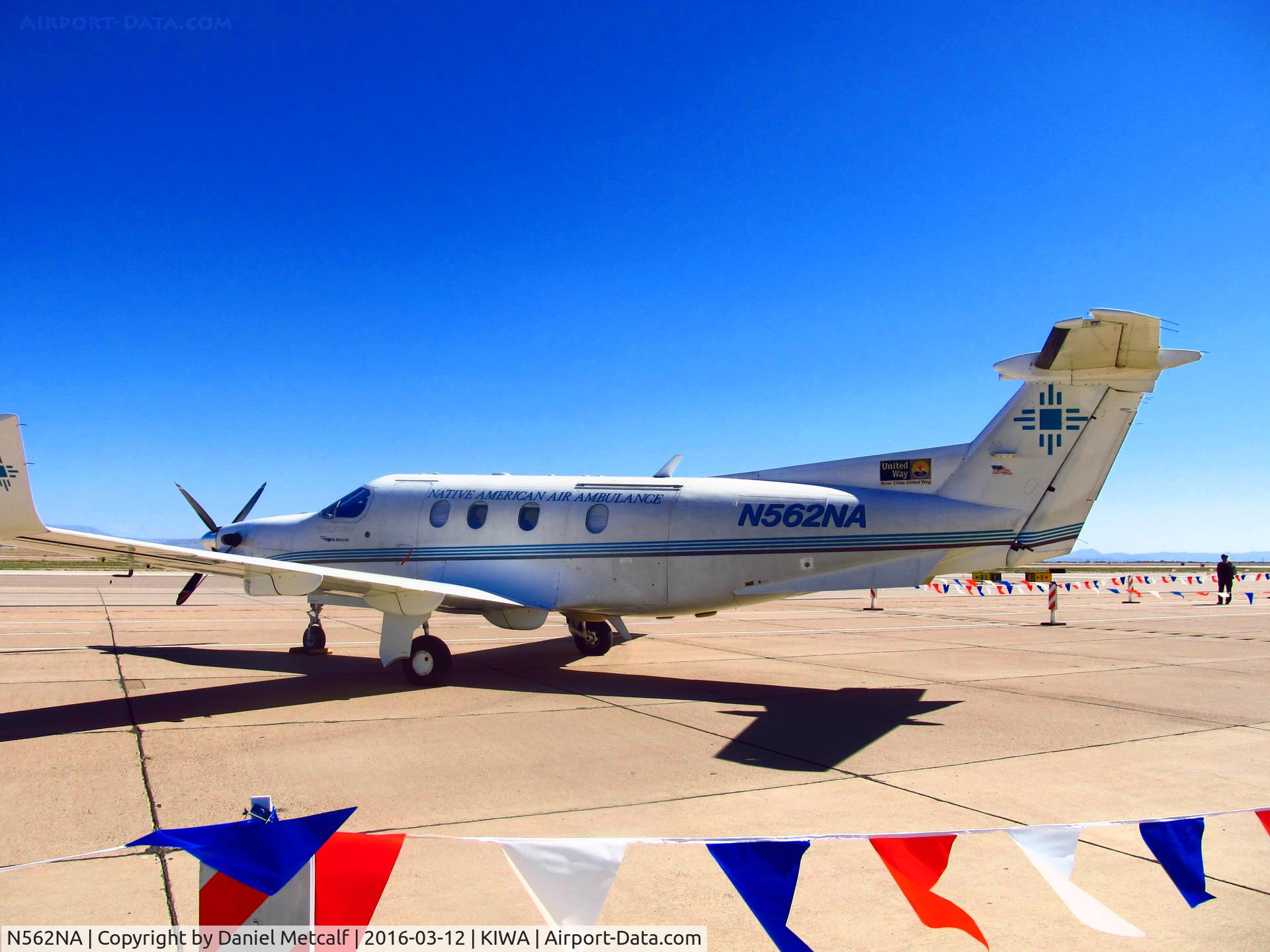 N562NA, 1997 Pilatus PC-12/45 C/N 174, Gateway Aviation Day 2016