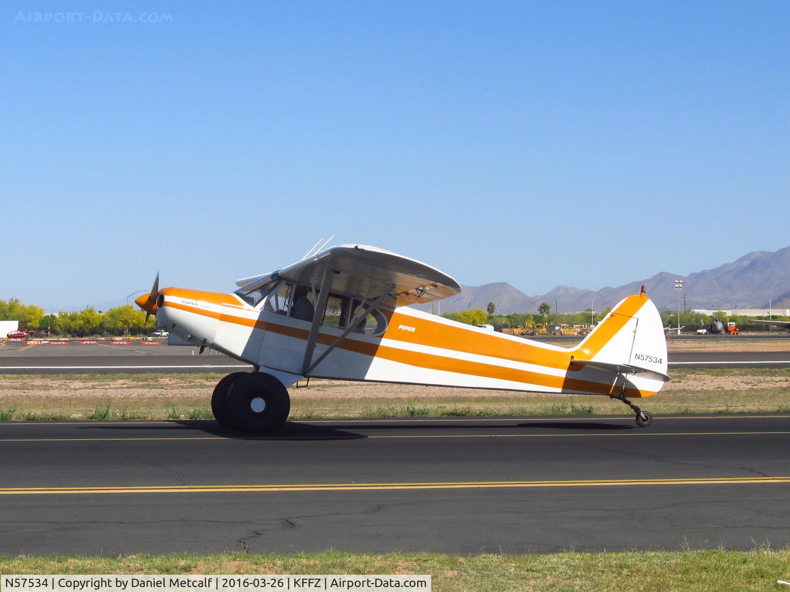 N57534, 1978 Piper PA-18-150 Super Cub C/N 18-7809090, Falcon Field Municipal Airport Open House 2016