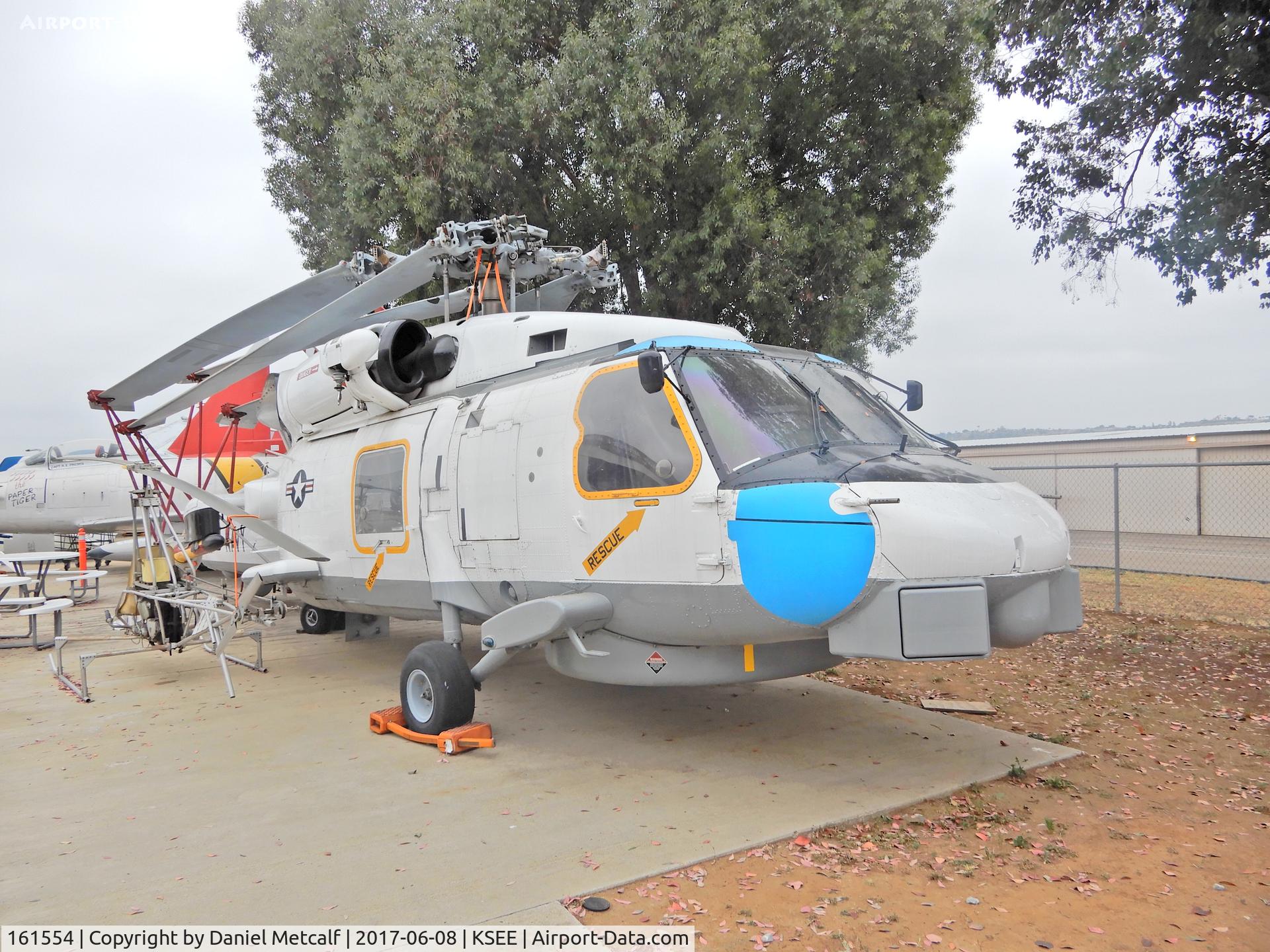 161554, Sikorsky SH-60B Seahawk C/N 70-0365, San Diego Air & Space Museum (Gillespie Field Annex)