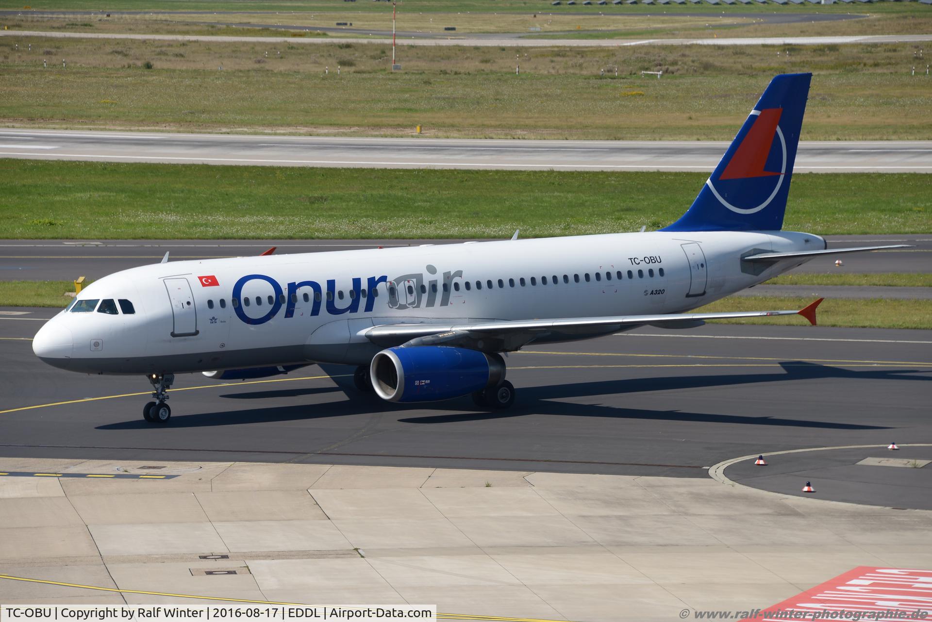 TC-OBU, 1997 Airbus A320-232 C/N 661, Airbus A320-232 - 8Q OHY Onur Air - 661 - TC-OBU - 17.08.2016 - DUS