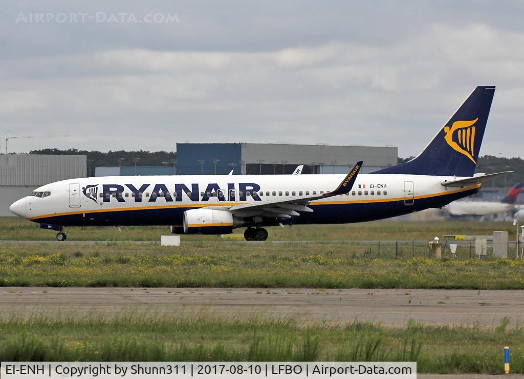 EI-ENH, 2010 Boeing 737-8AS C/N 35033, Lining up rwy 32R from 'N2' for departure...