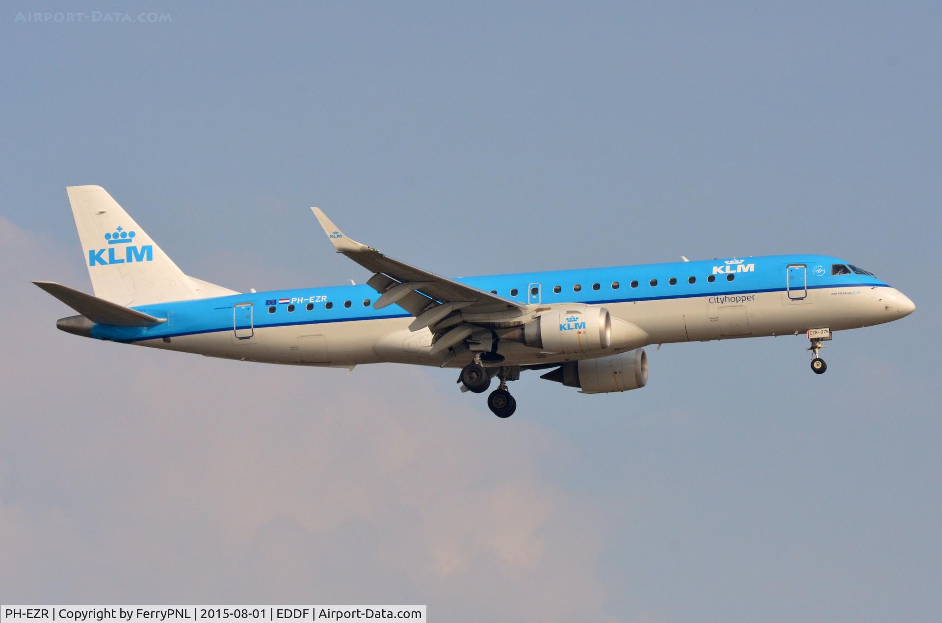PH-EZR, 2010 Embraer 190LR (ERJ-190-100LR) C/N 19000375, Arrival of KLC ERJ190