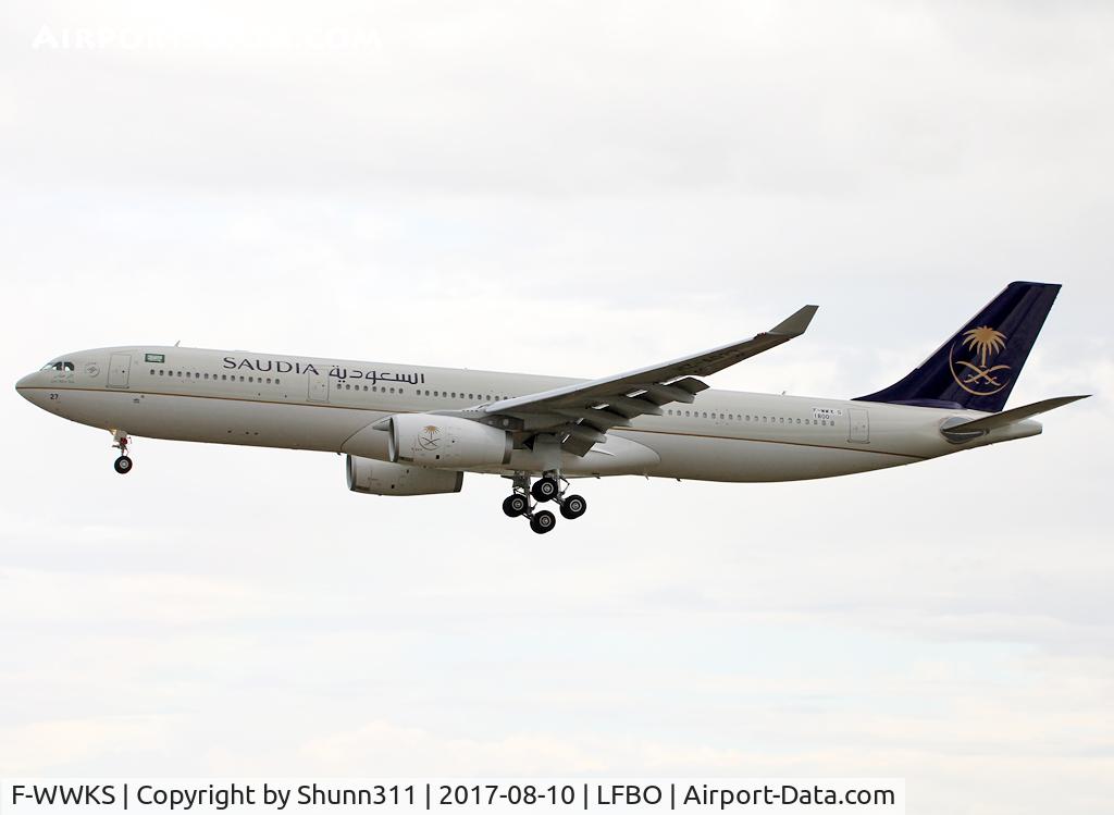 F-WWKS, 2017 Airbus A330-343 C/N 1800, C/n 1800 - To be HZ-AQ27