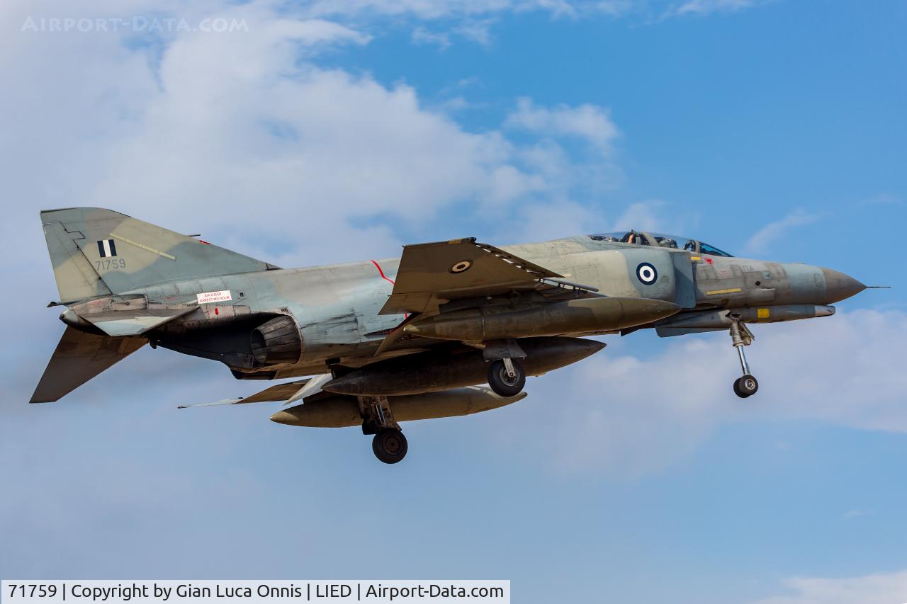 71759, 1977 McDonnell Douglas F-4E AUP Phantom II C/N 5039, LANDING