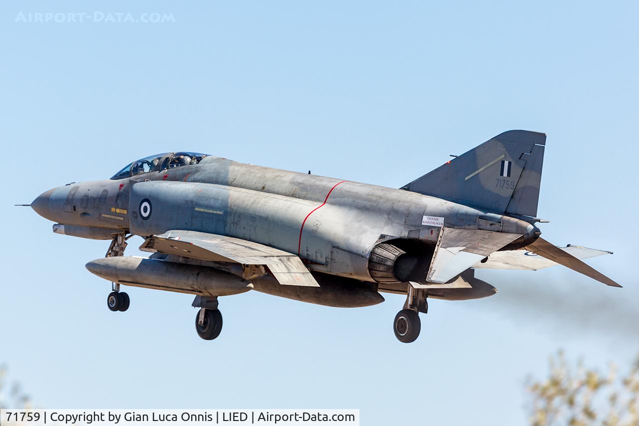 71759, 1977 McDonnell Douglas F-4E AUP Phantom II C/N 5039, LANDING