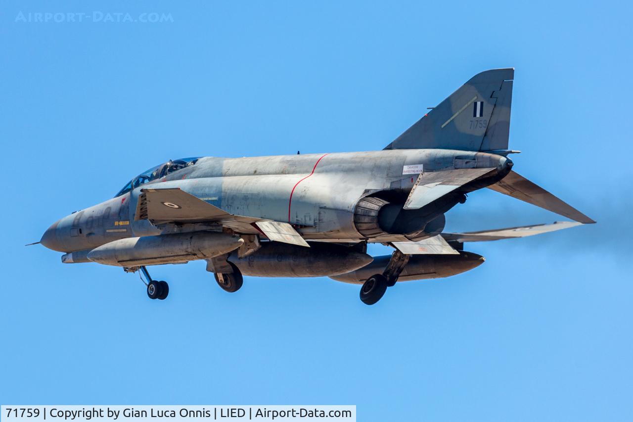 71759, 1977 McDonnell Douglas F-4E AUP Phantom II C/N 5039, LOW PASS