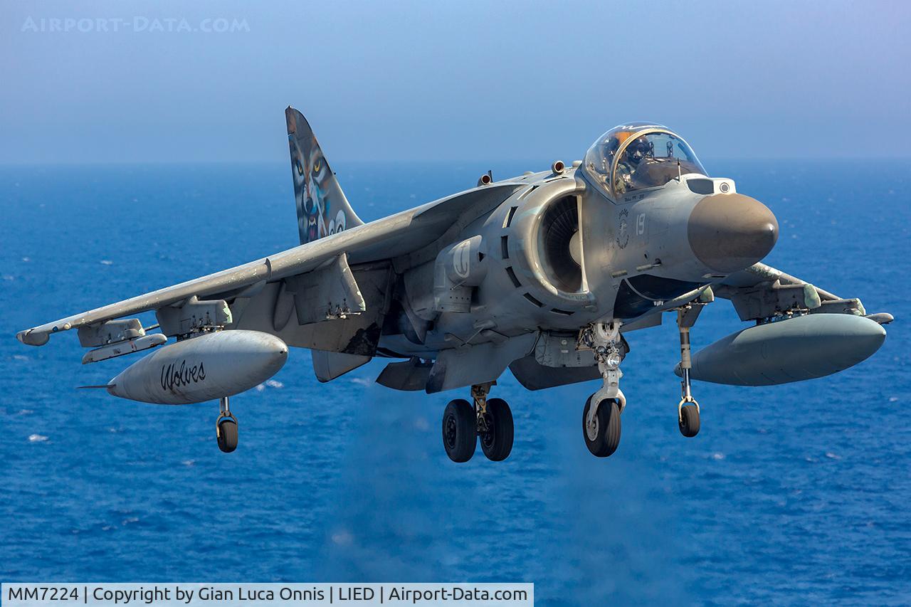 MM7224, McDonnell Douglas AV-8B+ Harrier II C/N 276/IT013, CARRIER CAVOUR