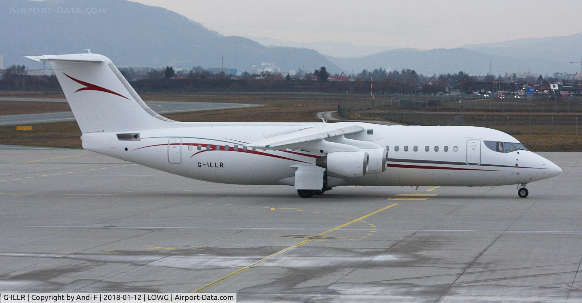 G-ILLR, 2000 British Aerospace Avro 146-RJ100 C/N E3379, Cello Aviation Avro RJ-100