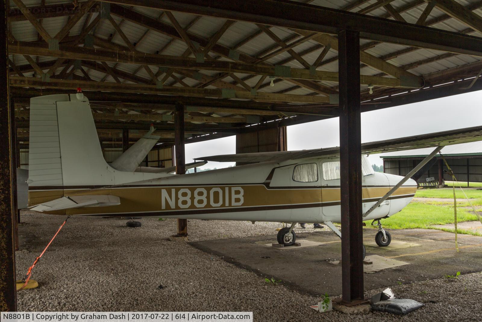 N8801B, 1957 Cessna 172 C/N 36501, 1957 Cessna 172 at Lebanon (Boone County) Airport, Indiana