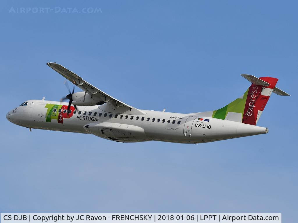 CS-DJB, 2016 ATR 72-600 (72-212A) C/N 1305, TAP EXPRESS take off runway 03 to PORTO