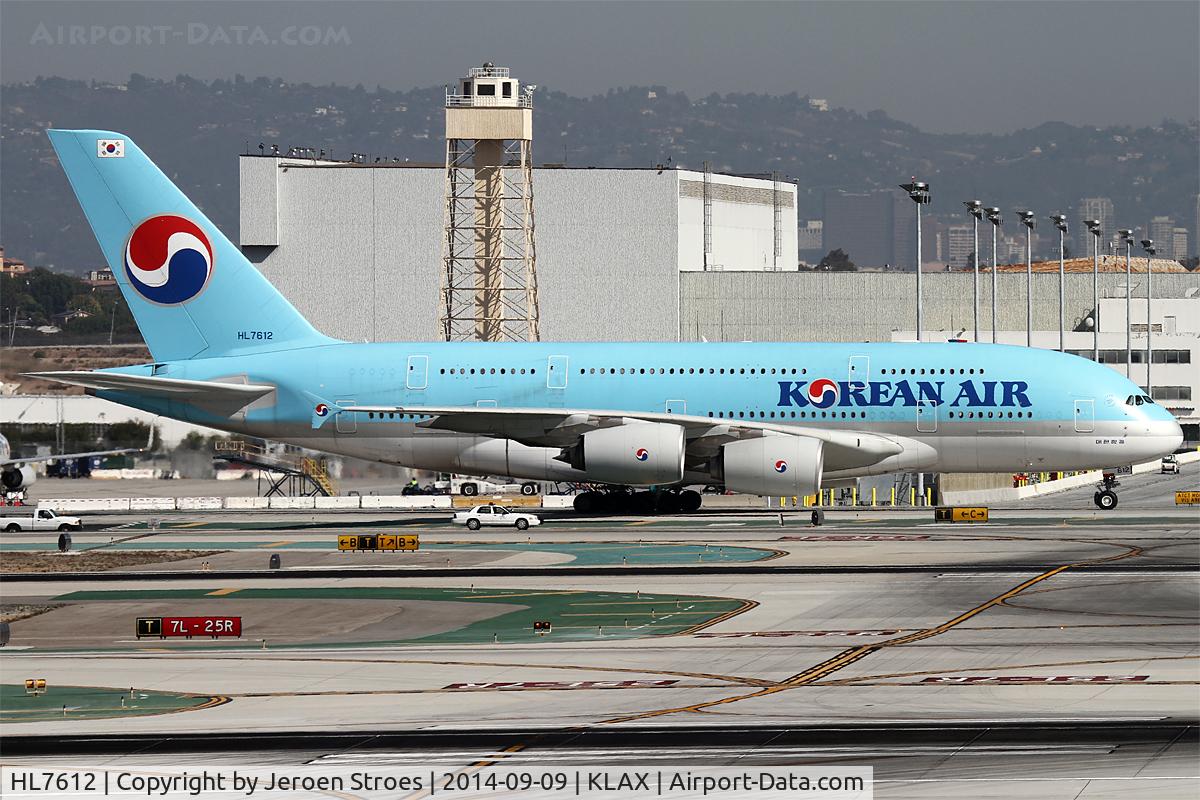 HL7612, 2011 Airbus A380-861 C/N 039, KLAX