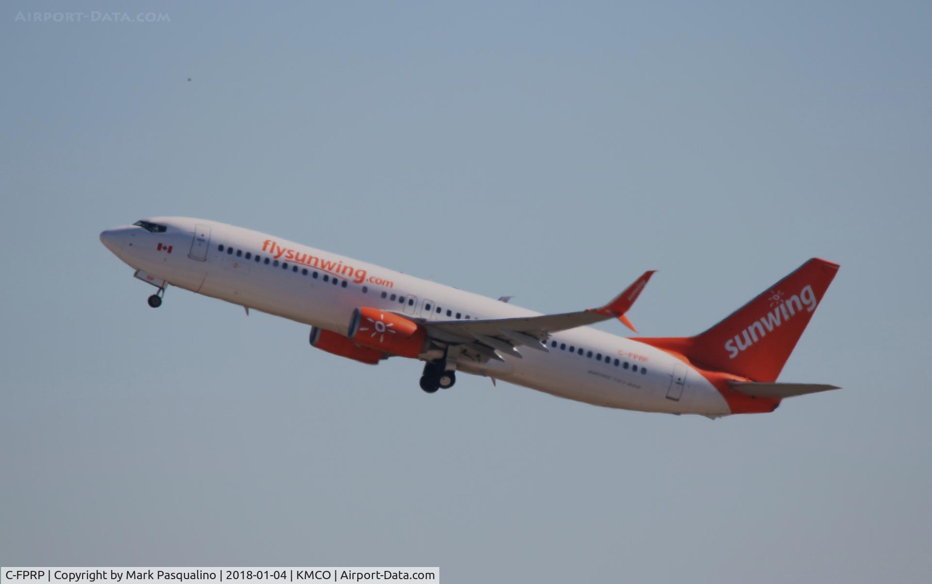 C-FPRP, 2015 Boeing 737-8FH C/N 39959, Boeing 737-800