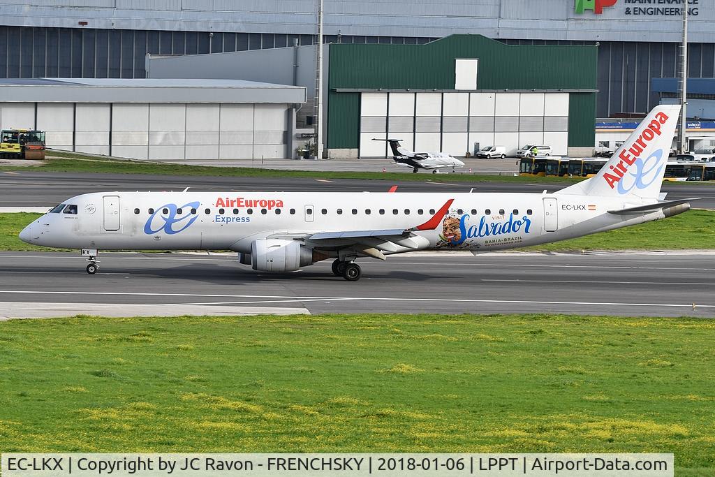 EC-LKX, 2011 Embraer 195LR  (ERJ-190-200LR) C/N 19000437, 