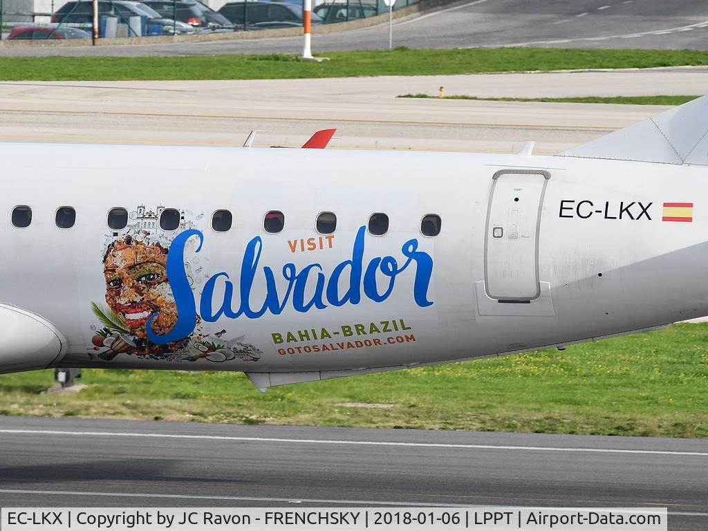 EC-LKX, 2011 Embraer 195LR  (ERJ-190-200LR) C/N 19000437, 