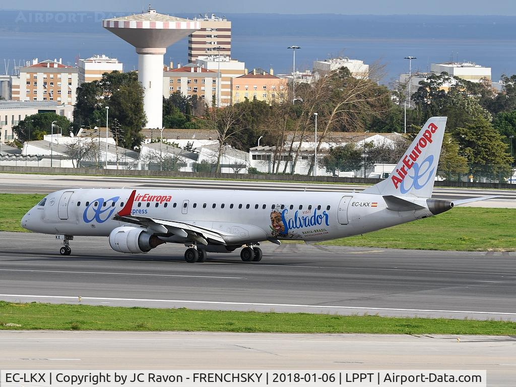 EC-LKX, 2011 Embraer 195LR  (ERJ-190-200LR) C/N 19000437, 