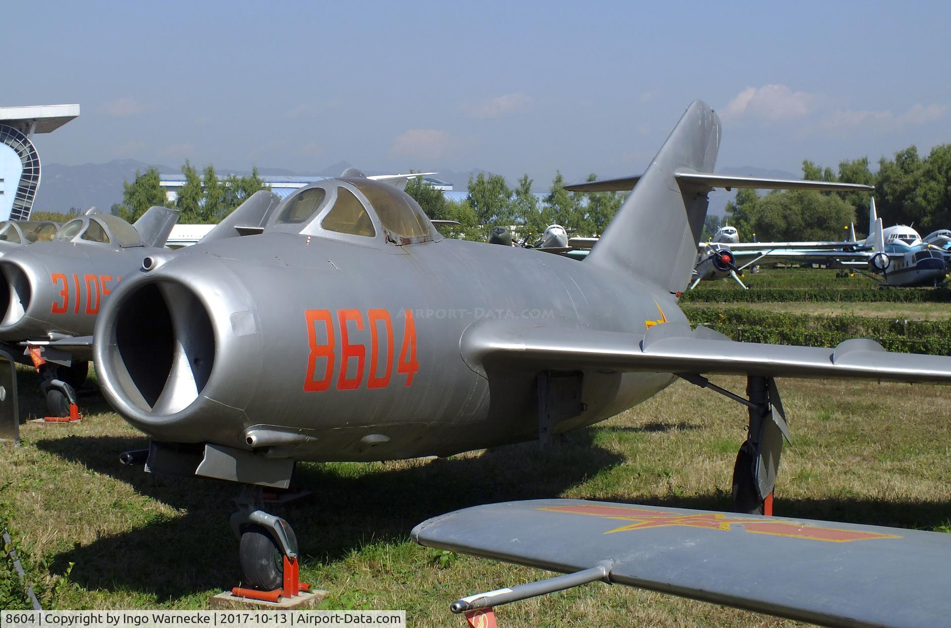 8604, Mikoyan-Gurevich MiG-15 C/N 5936, Mikoyan i Gurevich MiG-15 FAGOT at the China Aviation Museum Datangshan